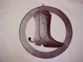 Rustic Brown Boot Wall Ring RBT-P
