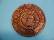 Rustic Texas State Seal TS54U