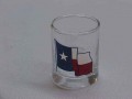 Waving Texas Flag Shot Glass TX1003