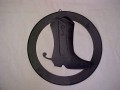 Black Boot Wall Ring RBT-B