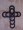 Rustic Wall Horseshoe & Star Cross CR24