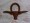 Longhorn Plaque Texas On Horseshoe CI3A