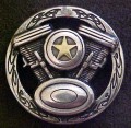 CON00971B - Twin V Motorcycle Concho