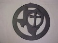 Western Black Texas Wall Ring